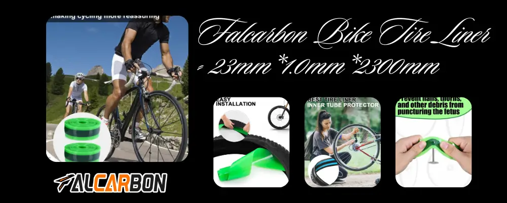 falcarbon bike tire liner 23mm 1.0mm 2300mm
