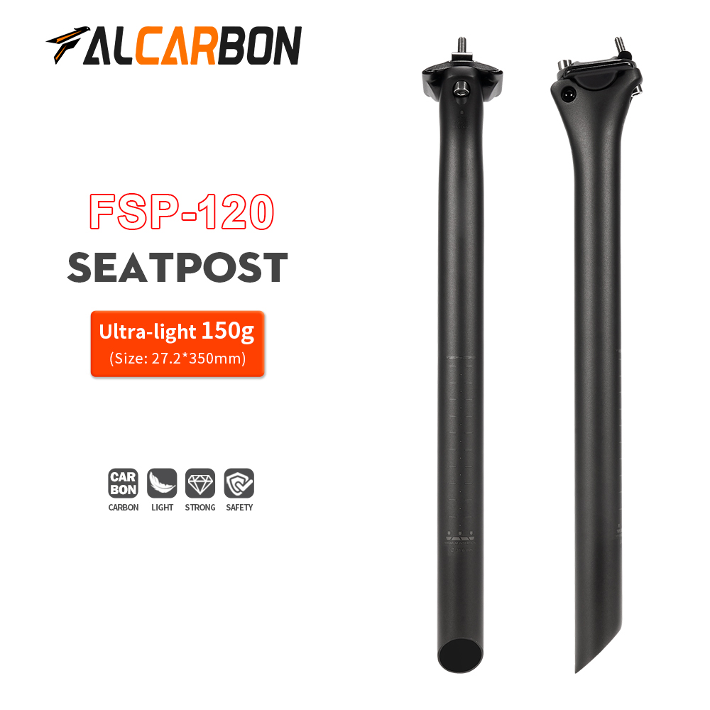 Falcarbon FSP120 MTB/Road Bike Carbon SeatPost 1 Falcarbon FSP120 MTB/Road Bike Carbon SeatPost